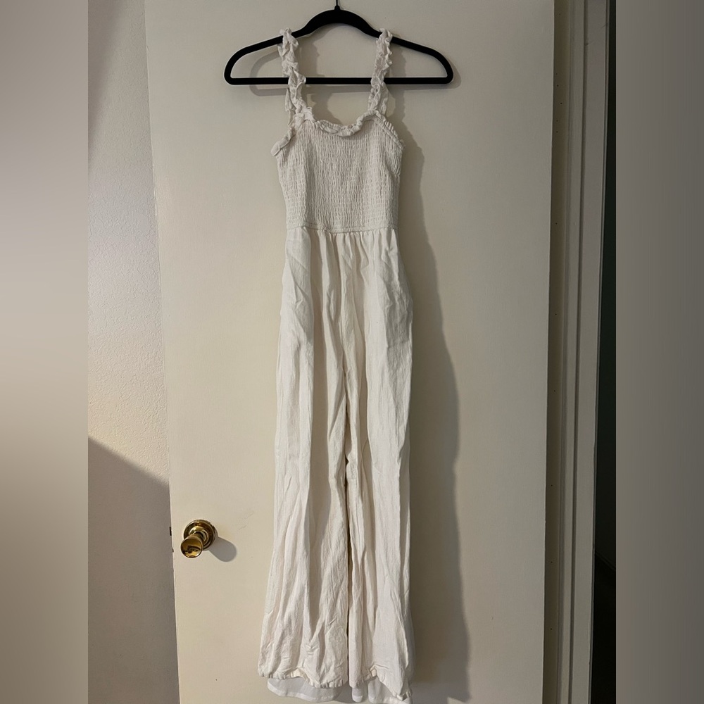 Jessica Simpson White pant romper XSMALL